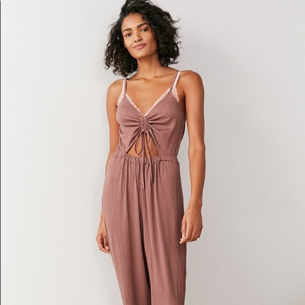 UO purple jumpsuit